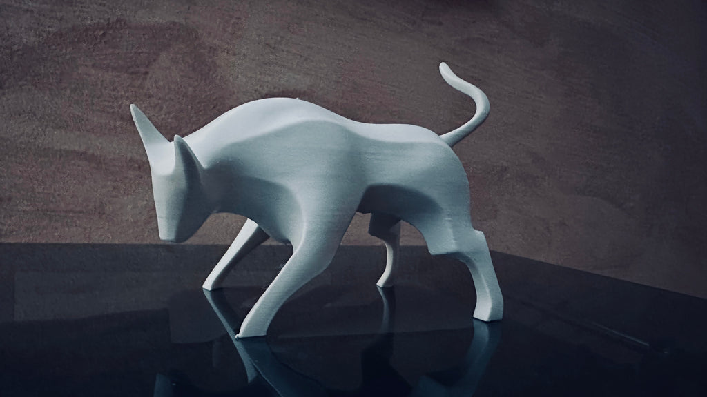 Modern Bull Sculpture