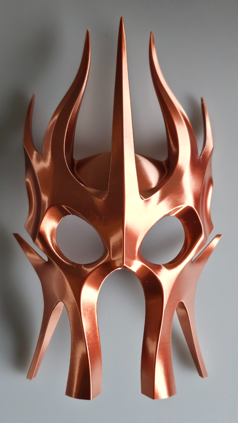 Abstract Mask Sculpture