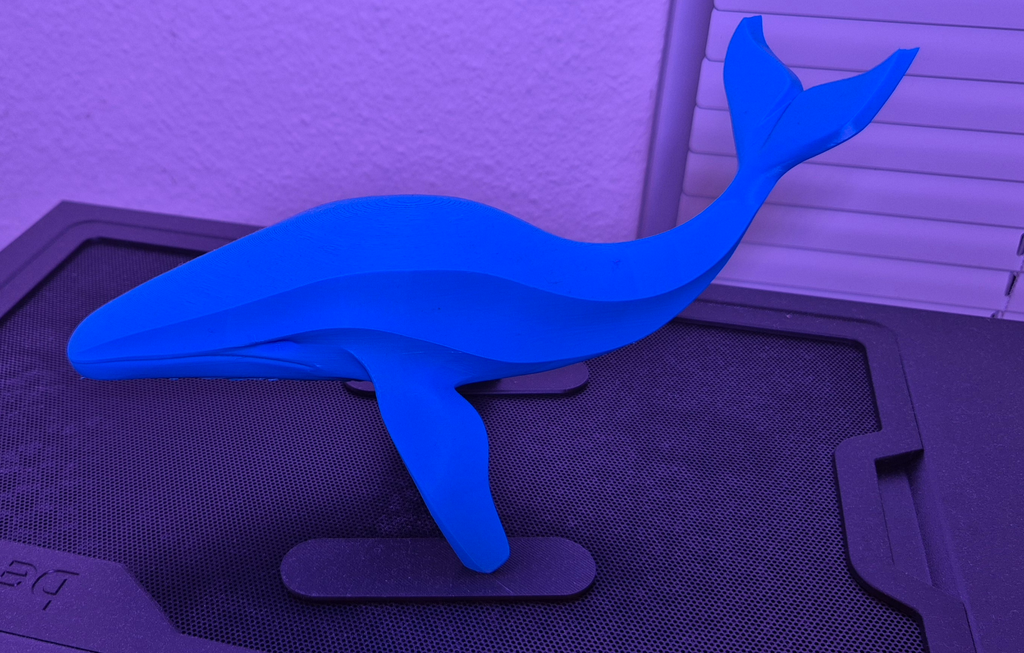 Modern Whale Sculpture