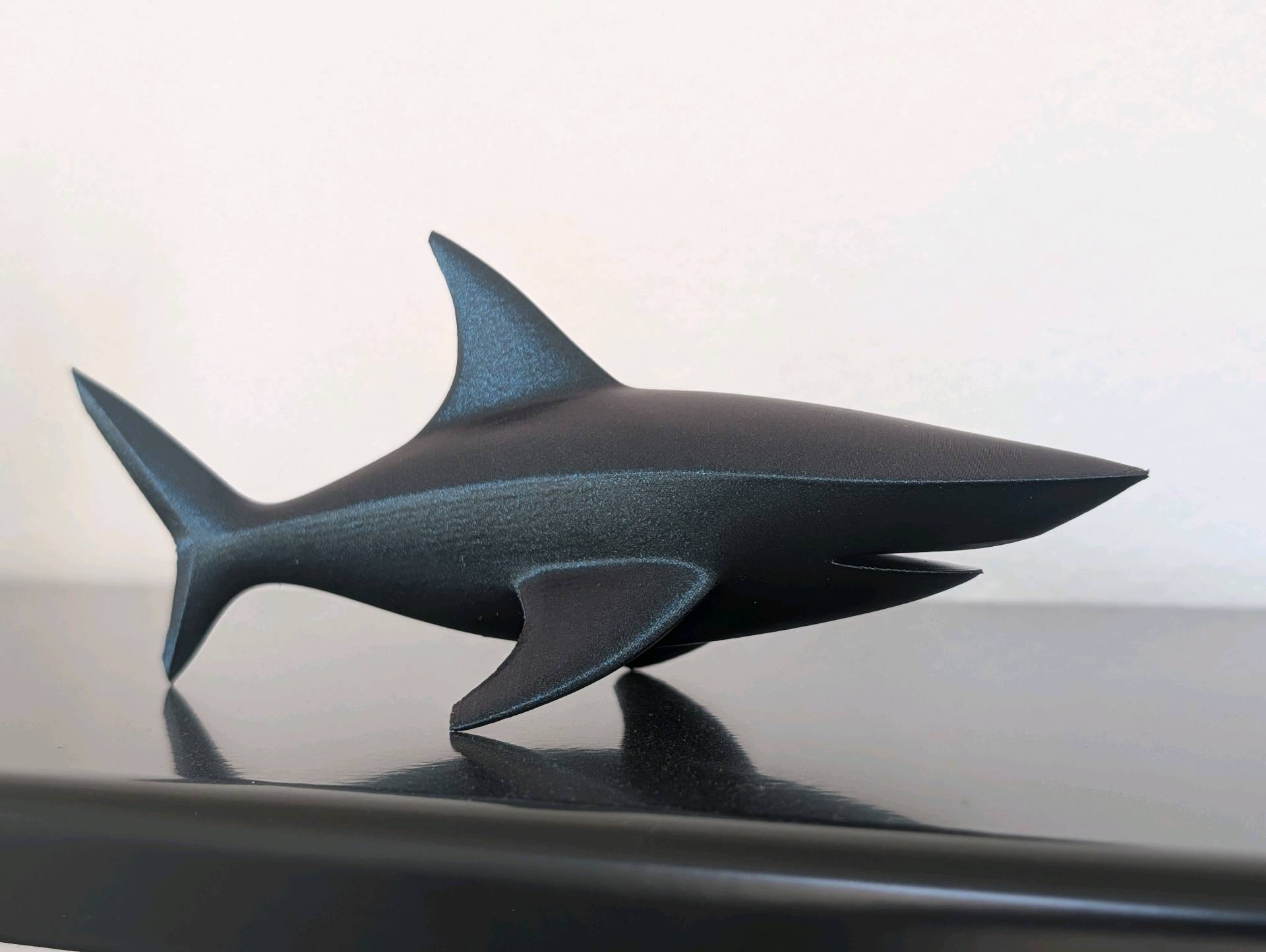 Modern Shark Sculpture