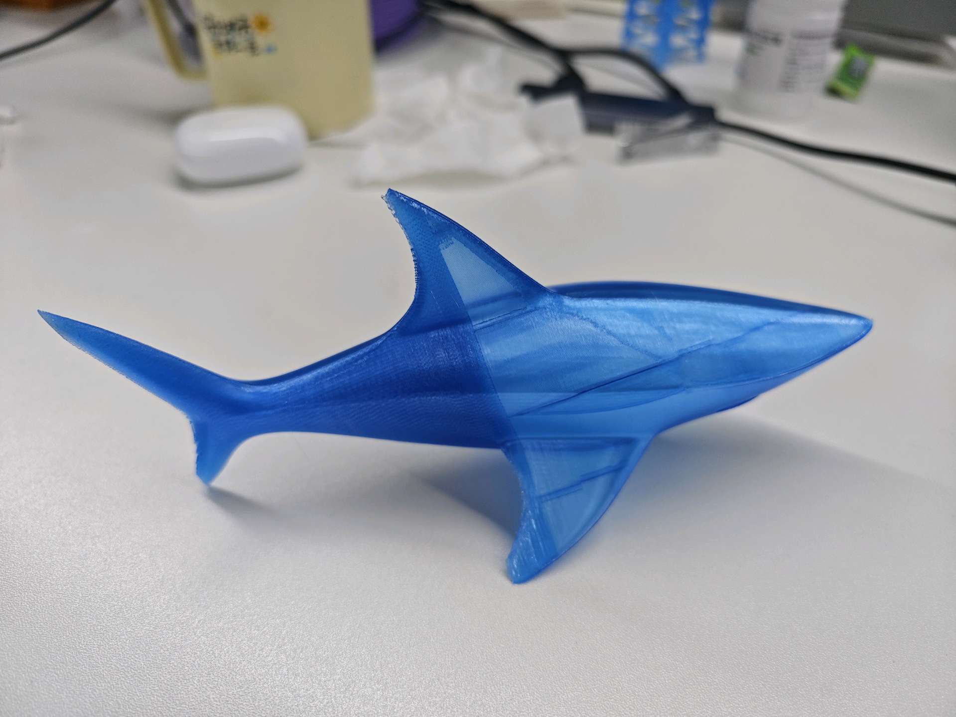 Modern Shark Sculpture