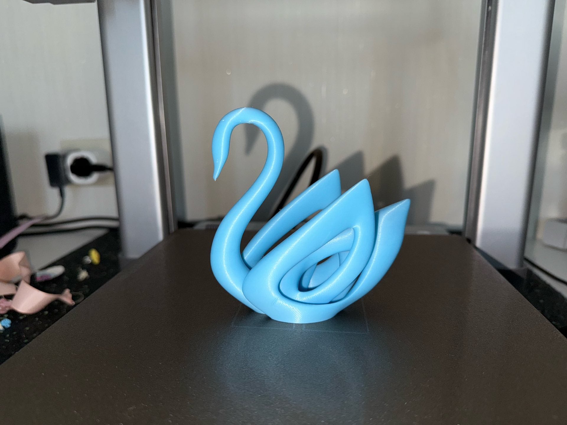 Modern Swan Sculpture