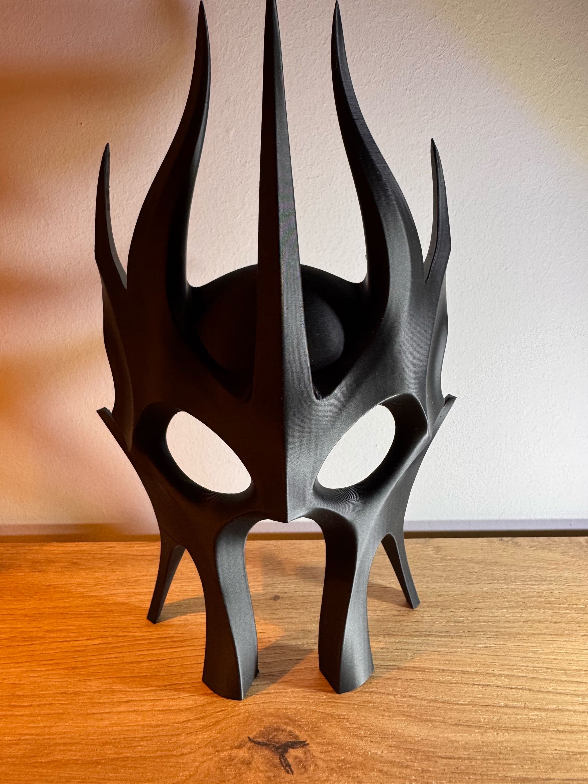 Abstract Mask Sculpture
