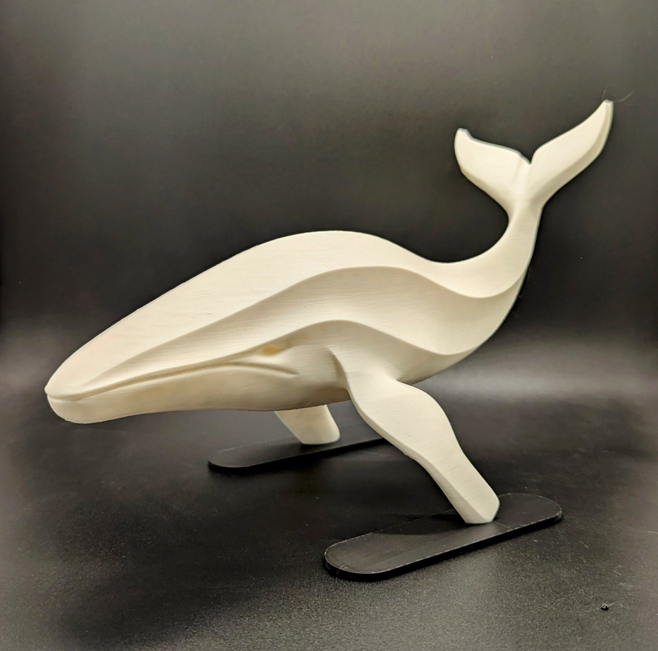 Modern Whale Sculpture