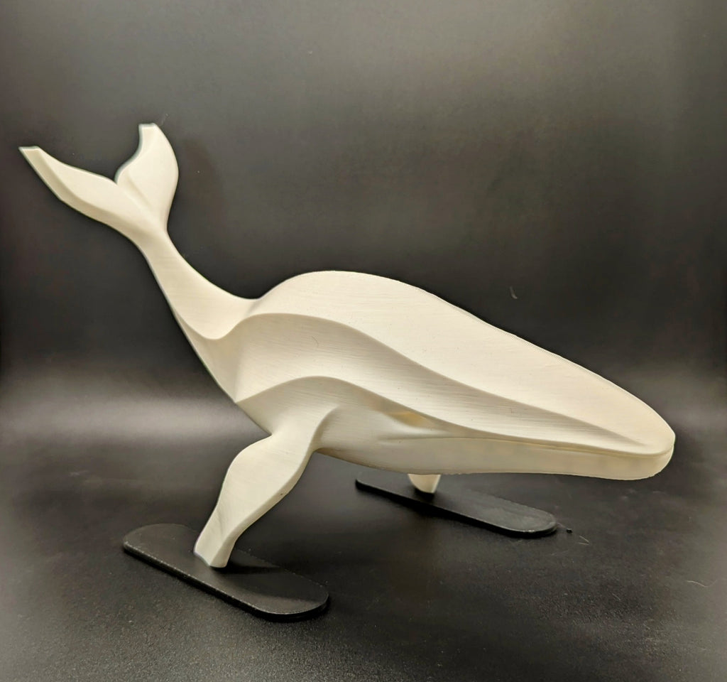 Modern Whale Sculpture