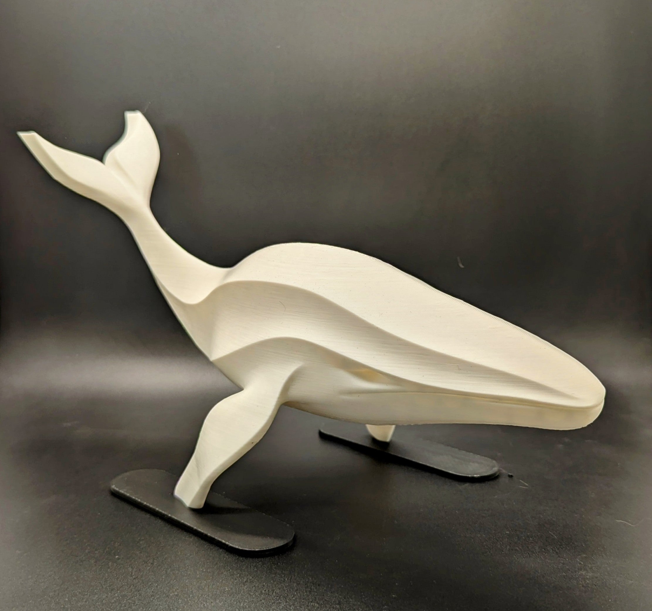 Modern Whale Sculpture