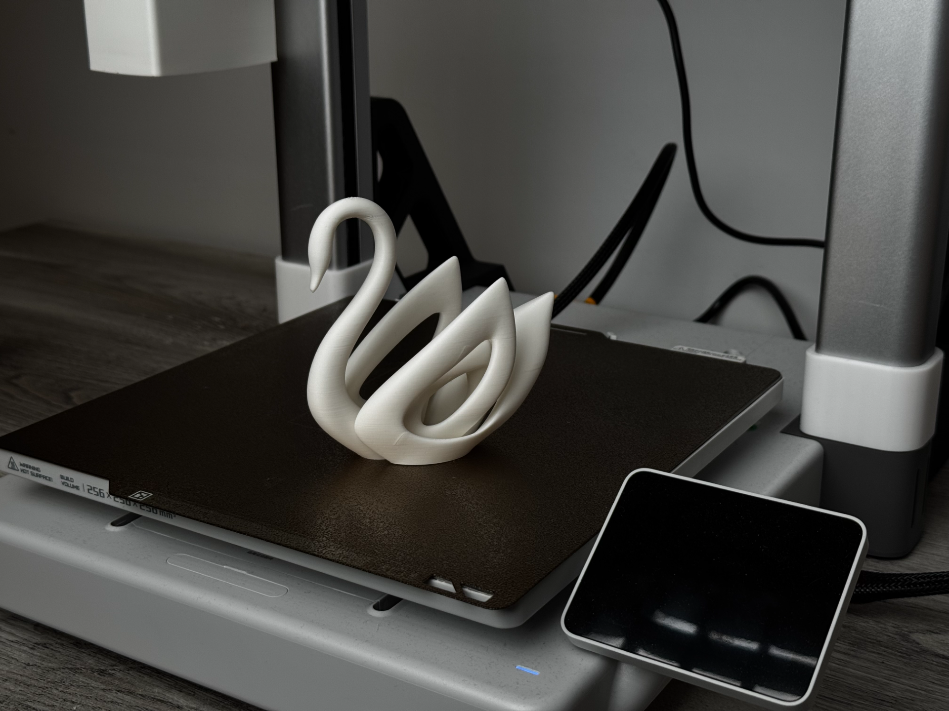 Modern Swan Sculpture