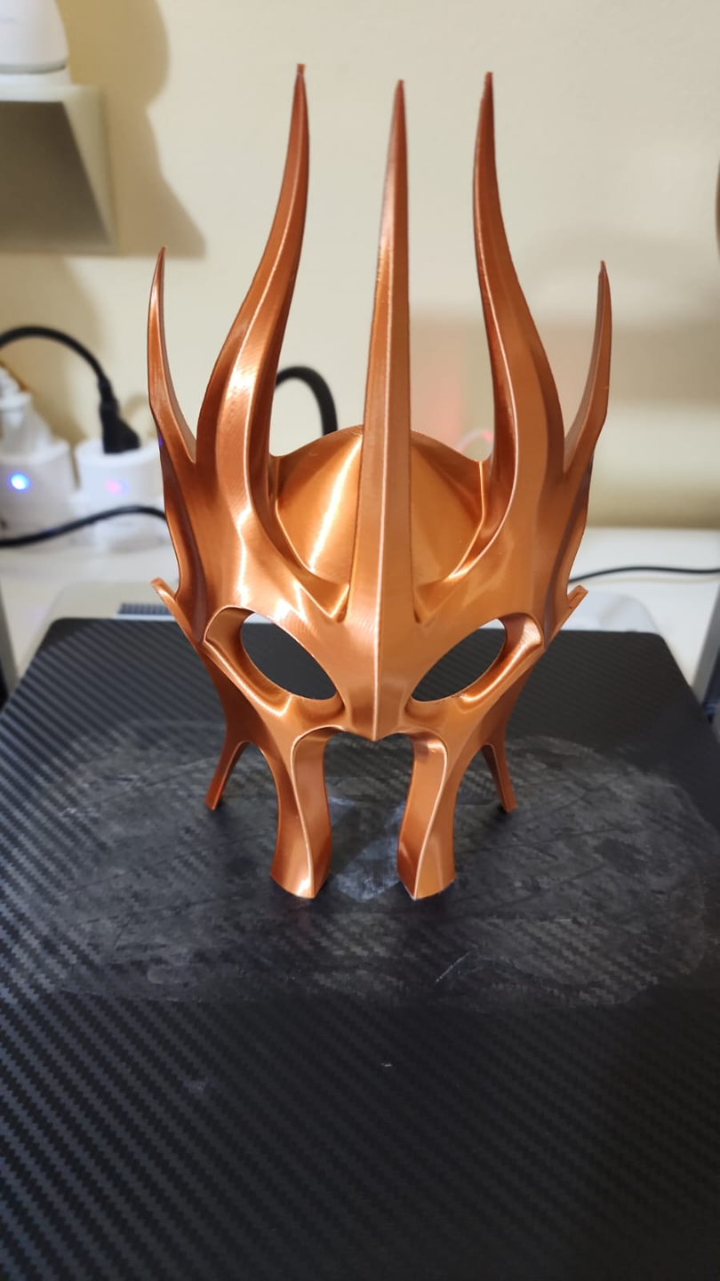 Abstract Mask Sculpture