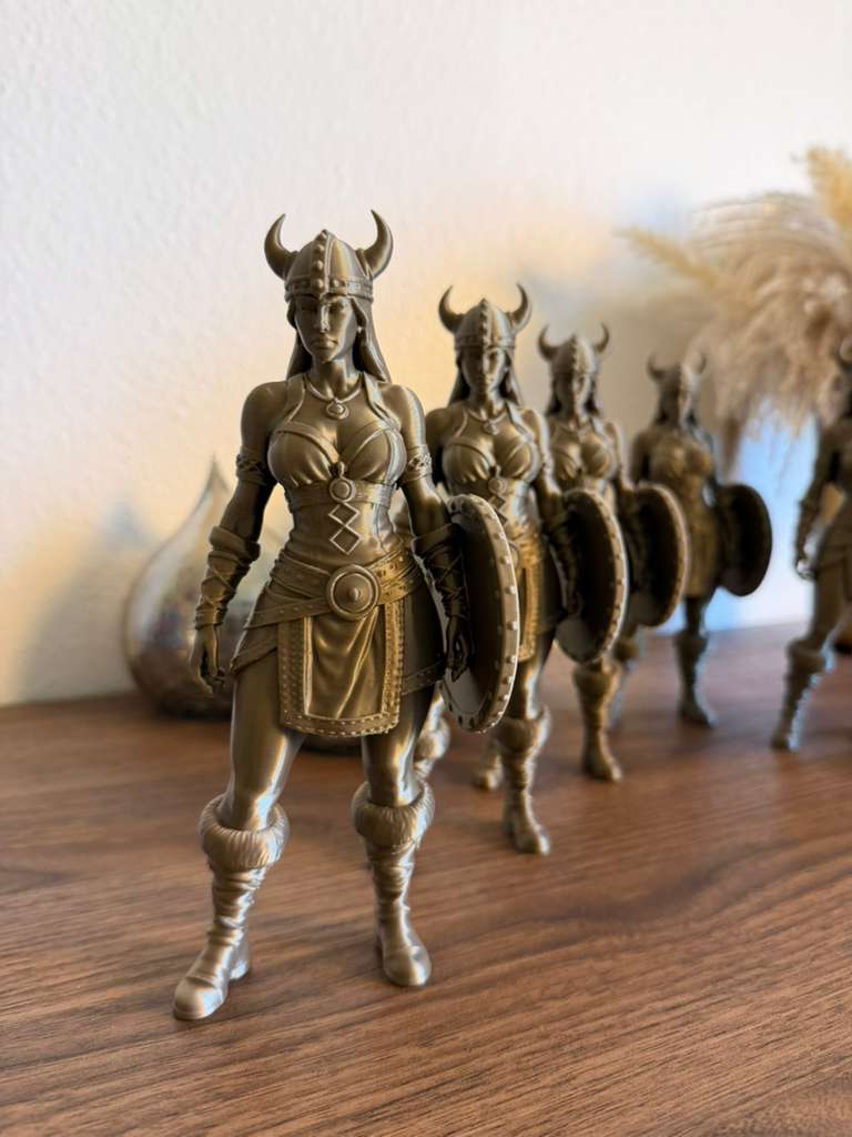 Viking Woman Statue