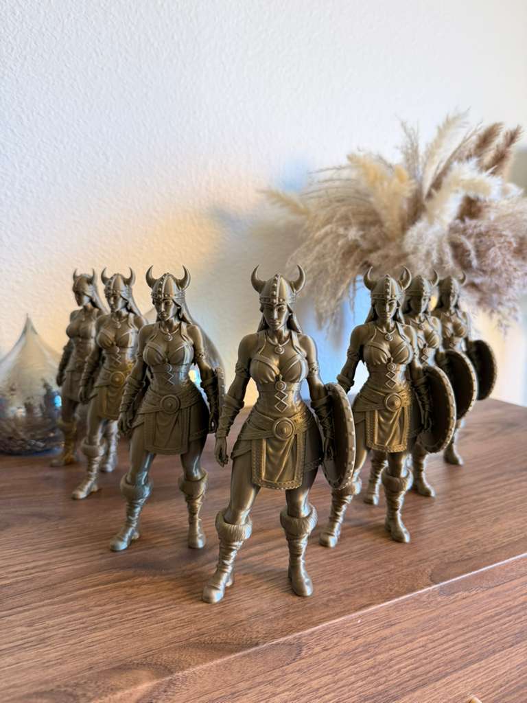 Viking Woman Statue