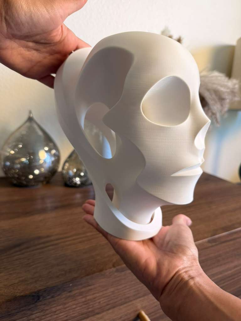 Abstract Head Sculpture