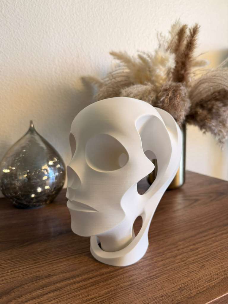 Abstract Head Sculpture