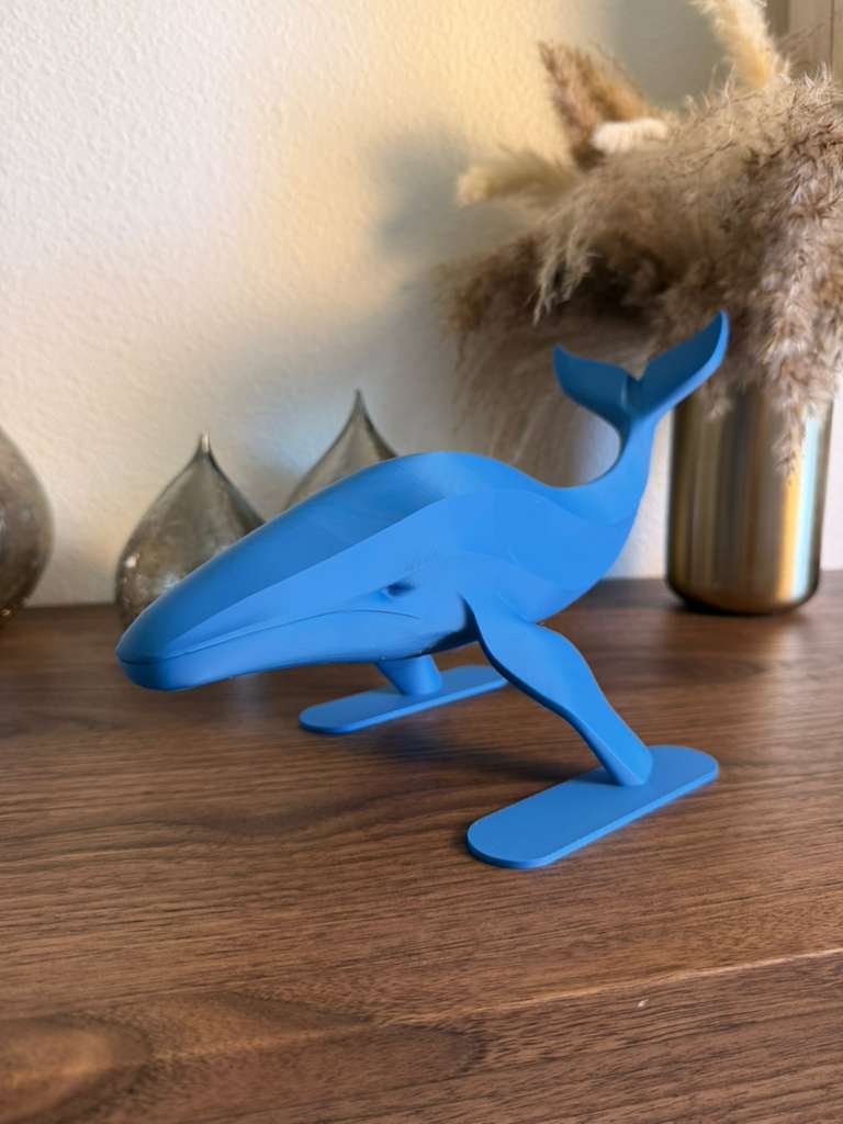 Modern Whale Sculpture