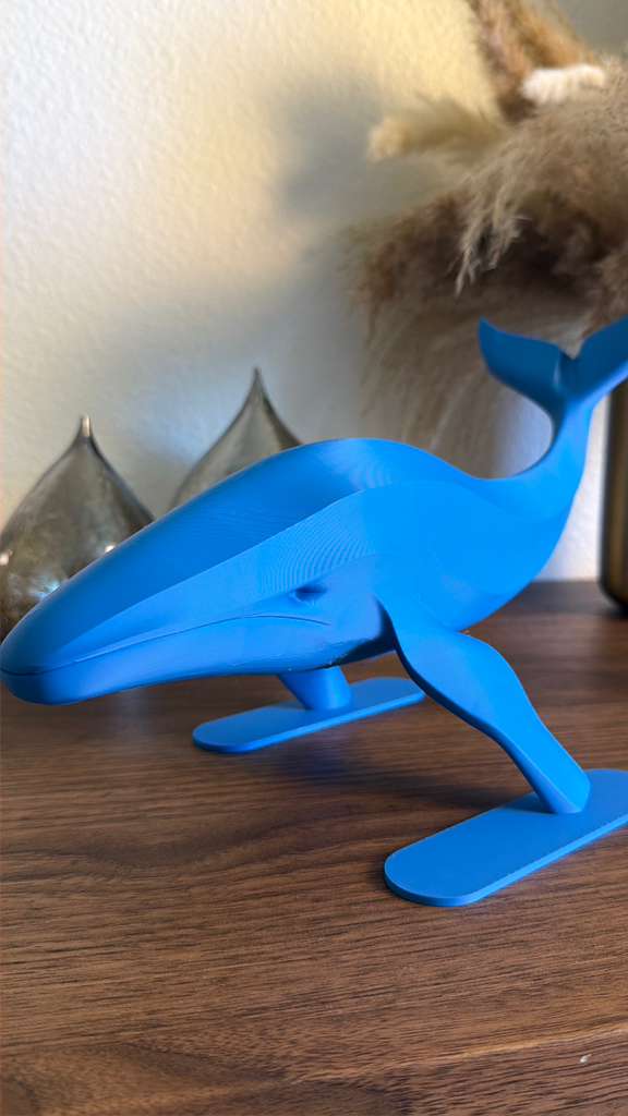 Modern Whale Sculpture