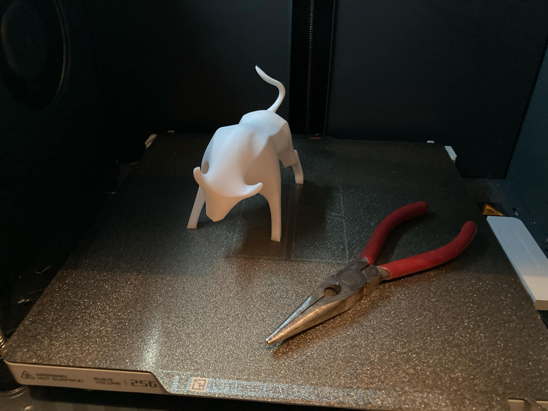 Modern Bull Sculpture