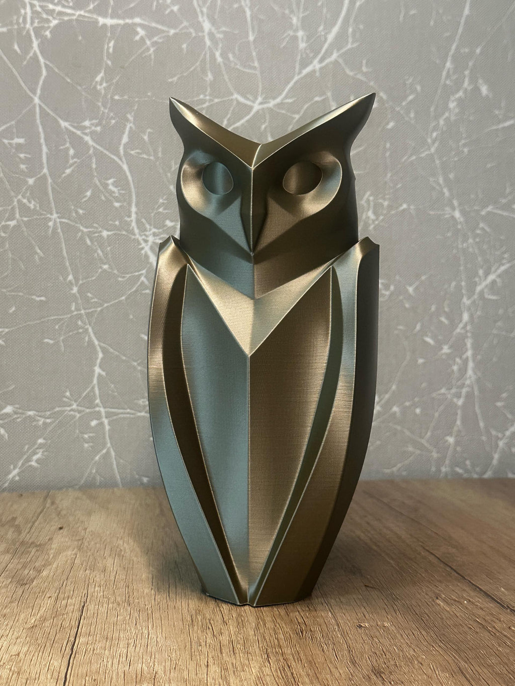 Minimalist Owl Sculpture