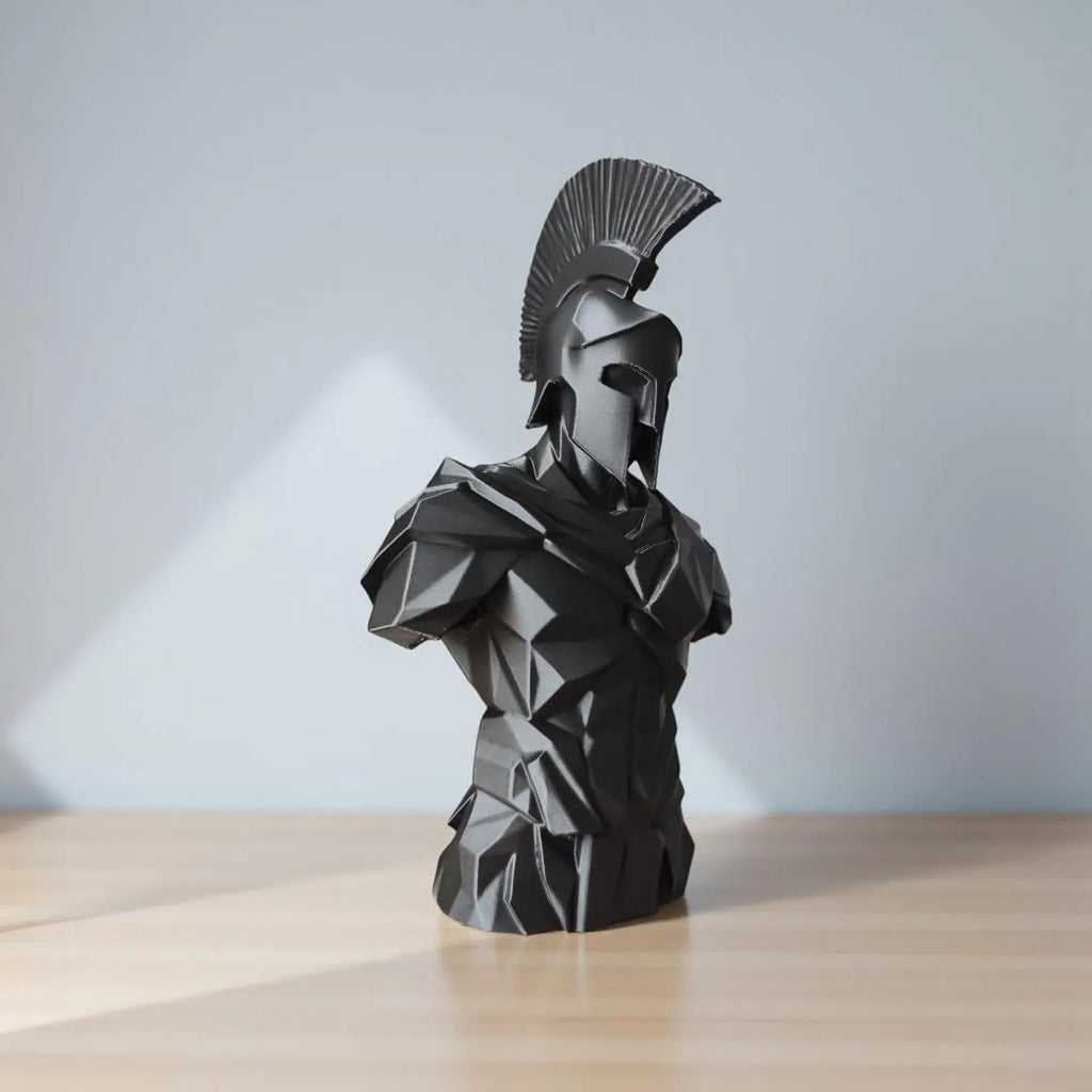Low Poly Spartan Bust