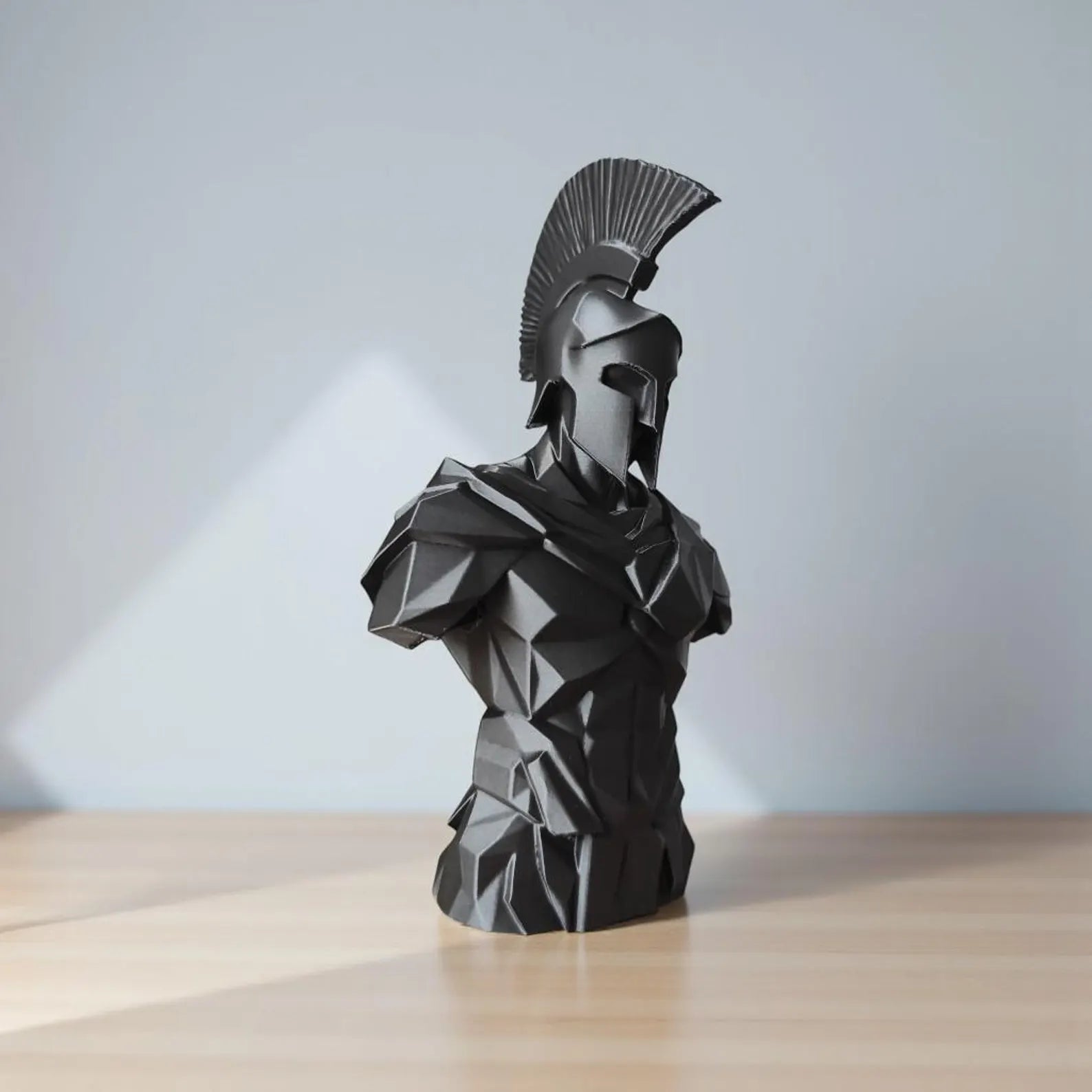 Low Poly Spartan Bust