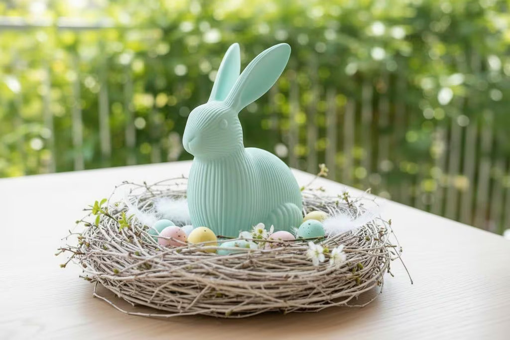 Personalized Easter Bunny Decor