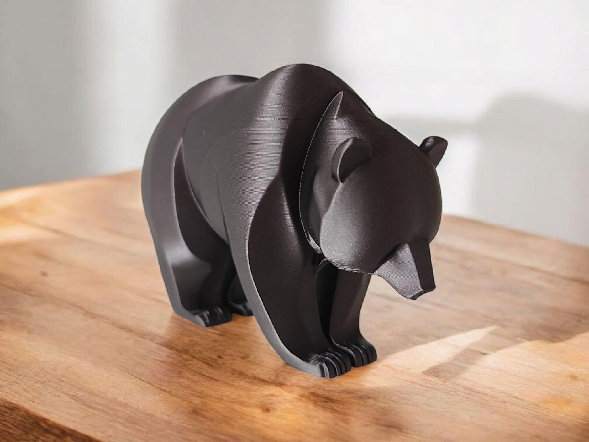 Abstract Bear Art