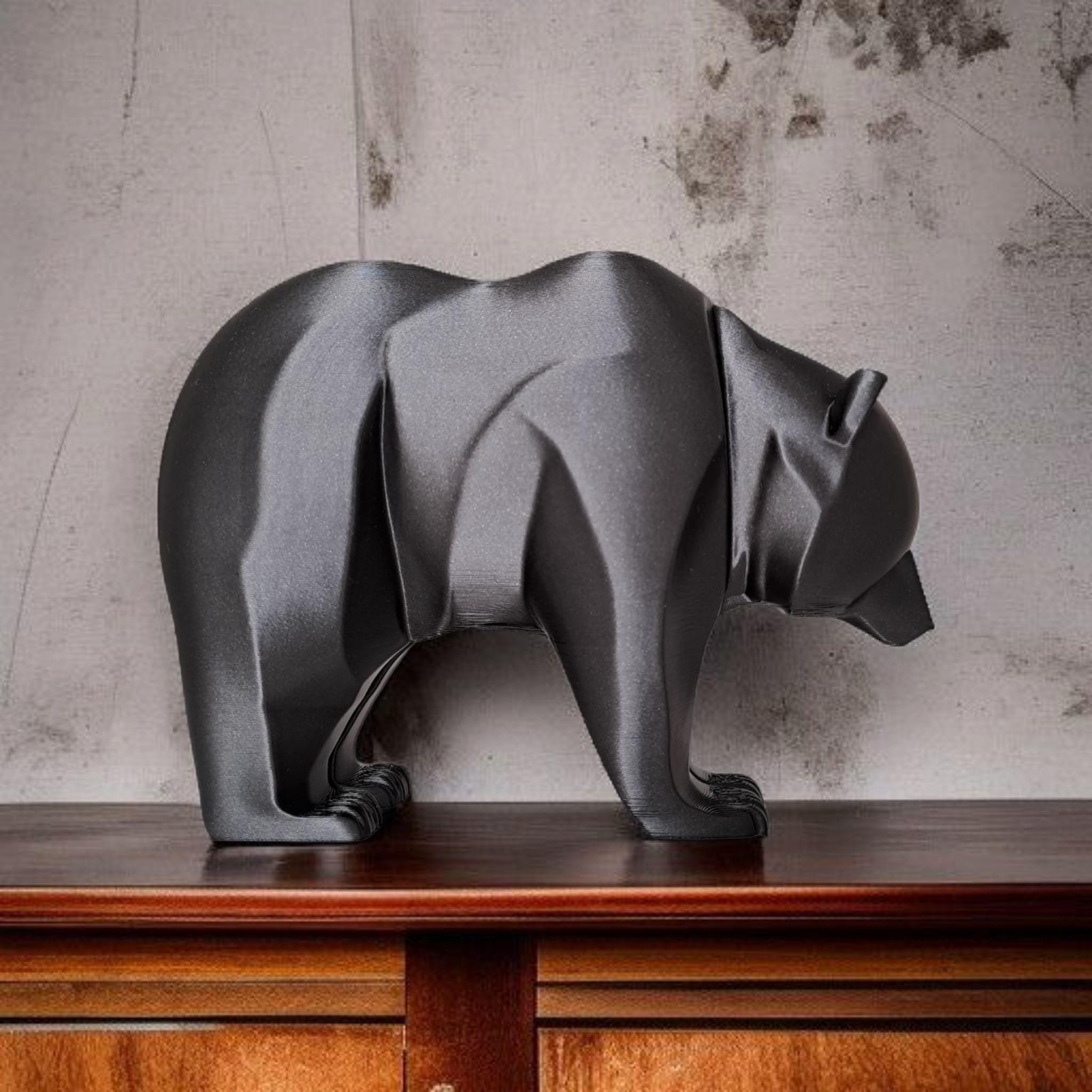 Abstract Bear Art