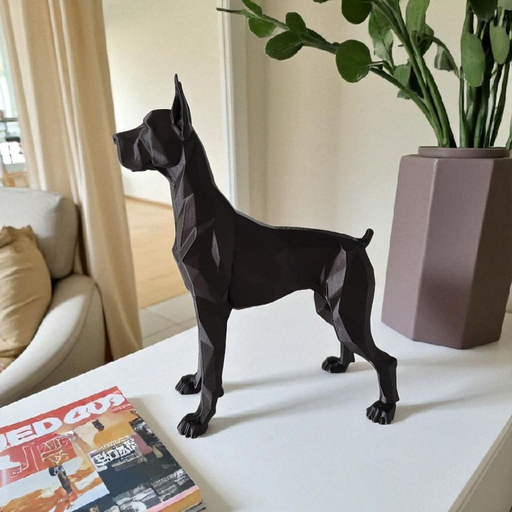 Low Poly Dane Sculpture