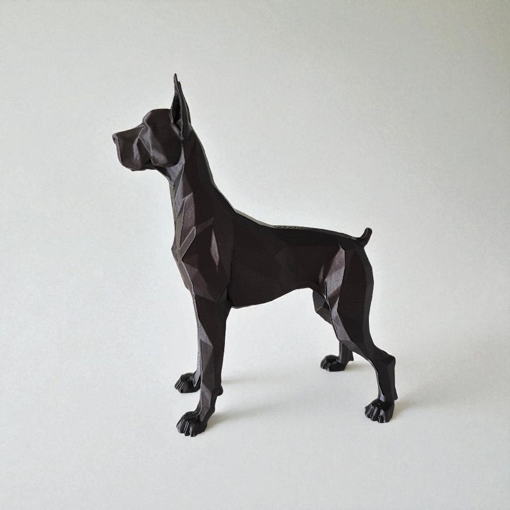 Low Poly Dane Sculpture