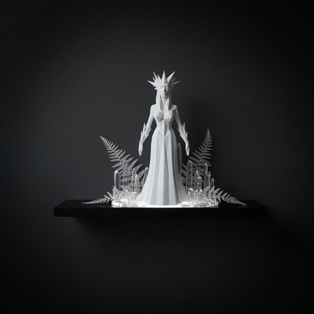 Ice Queen Sculpture