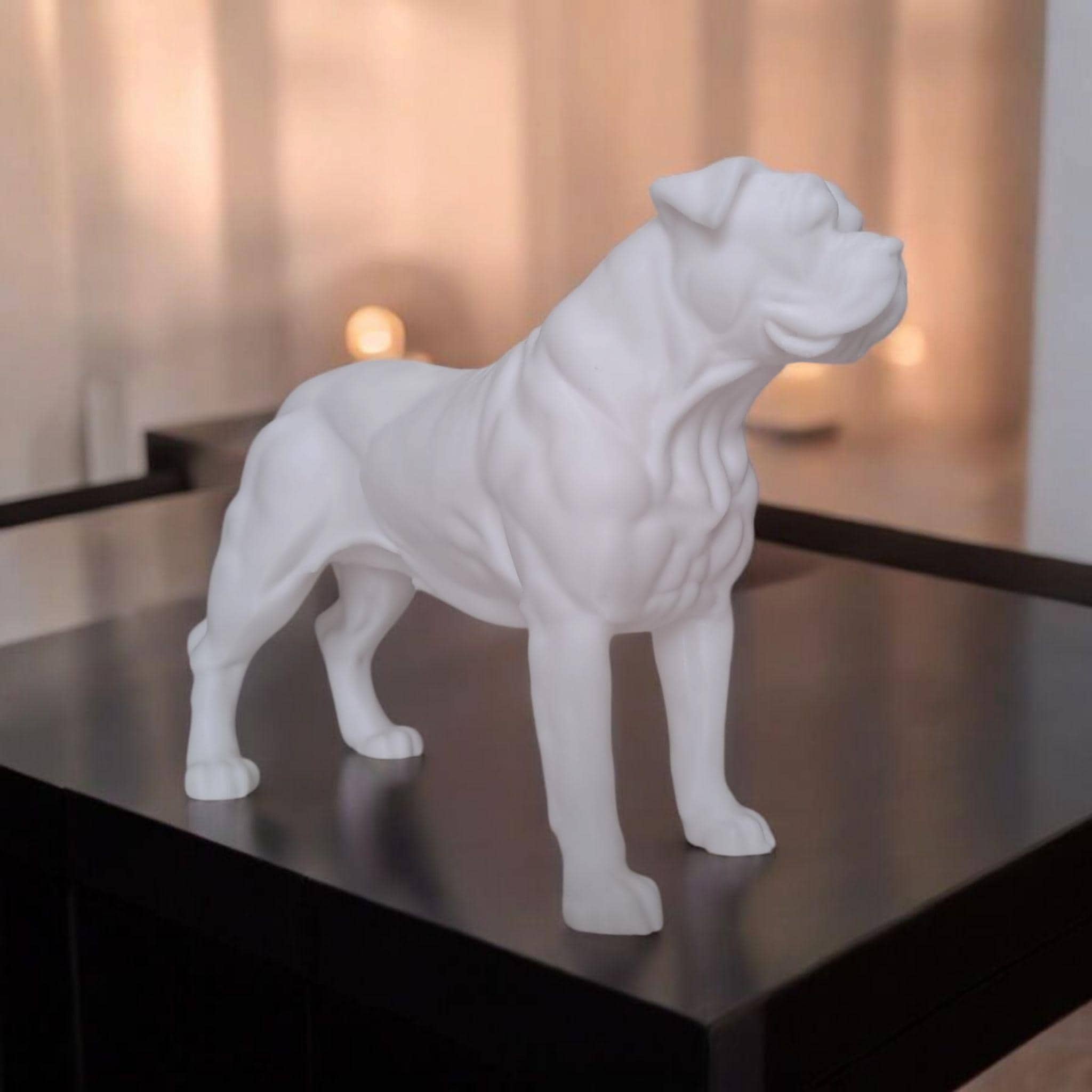 American Bulldog Sculpture