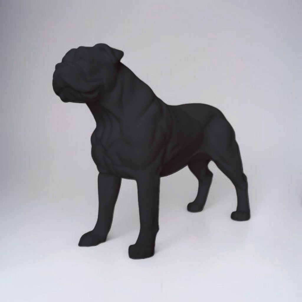 American Bulldog Sculpture