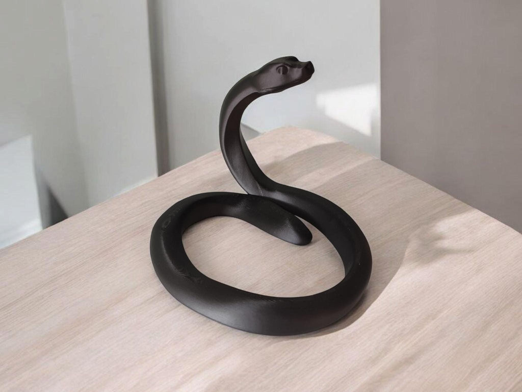 3D Printed Snake Sculpture