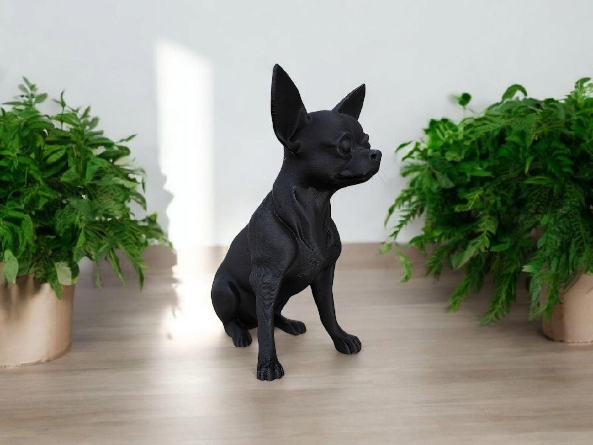 Minimalist Chihuahua Sculpture