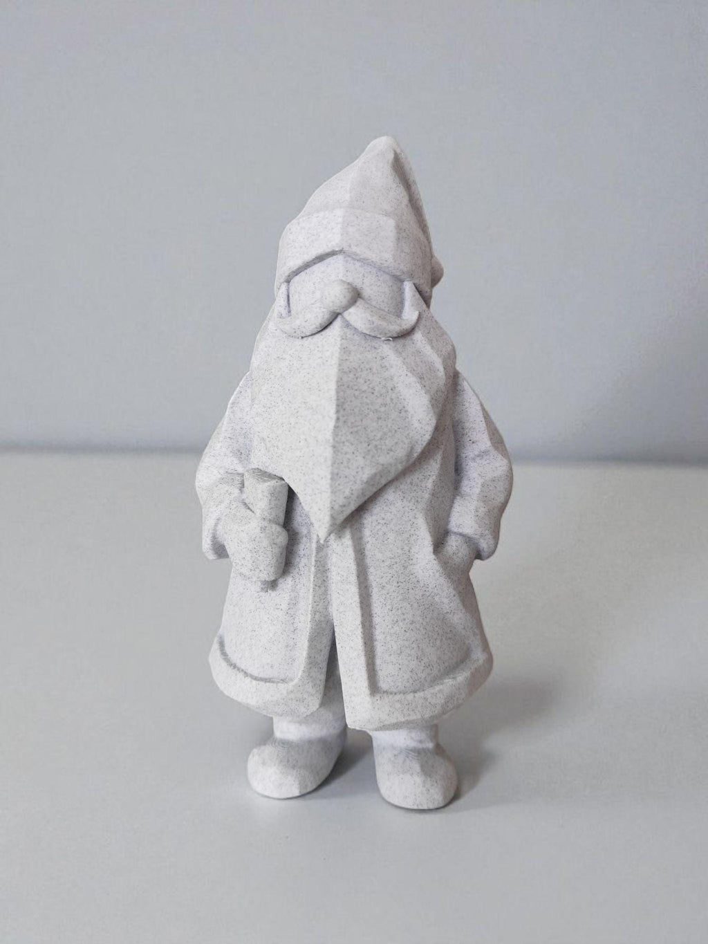 Minimalist Santa Sculpture
