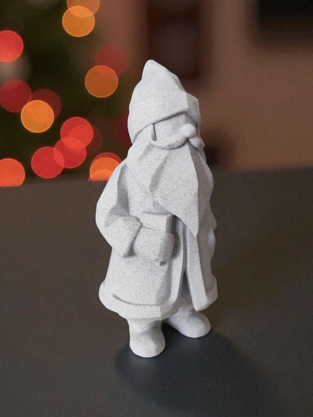 Minimalist Santa Sculpture