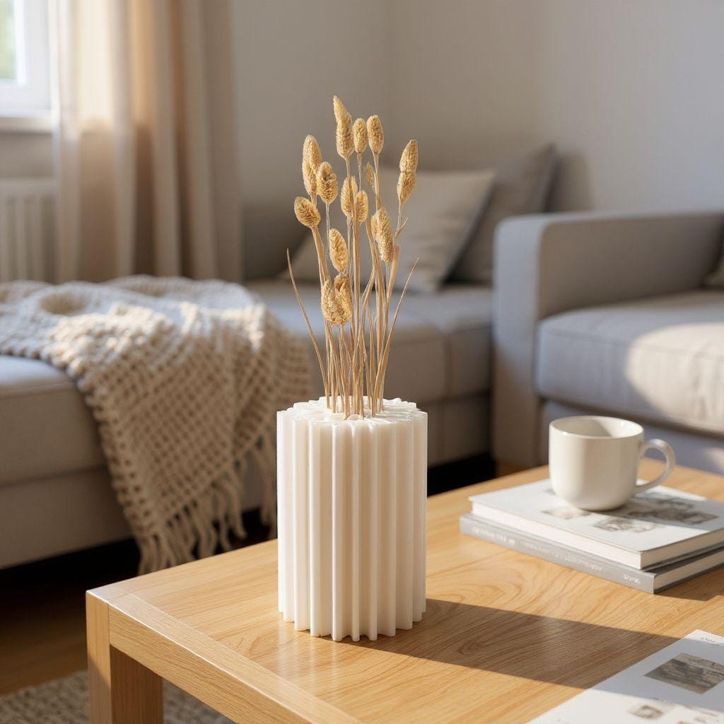 Organic Coral Vase