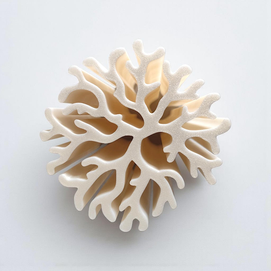 Organic Coral Vase
