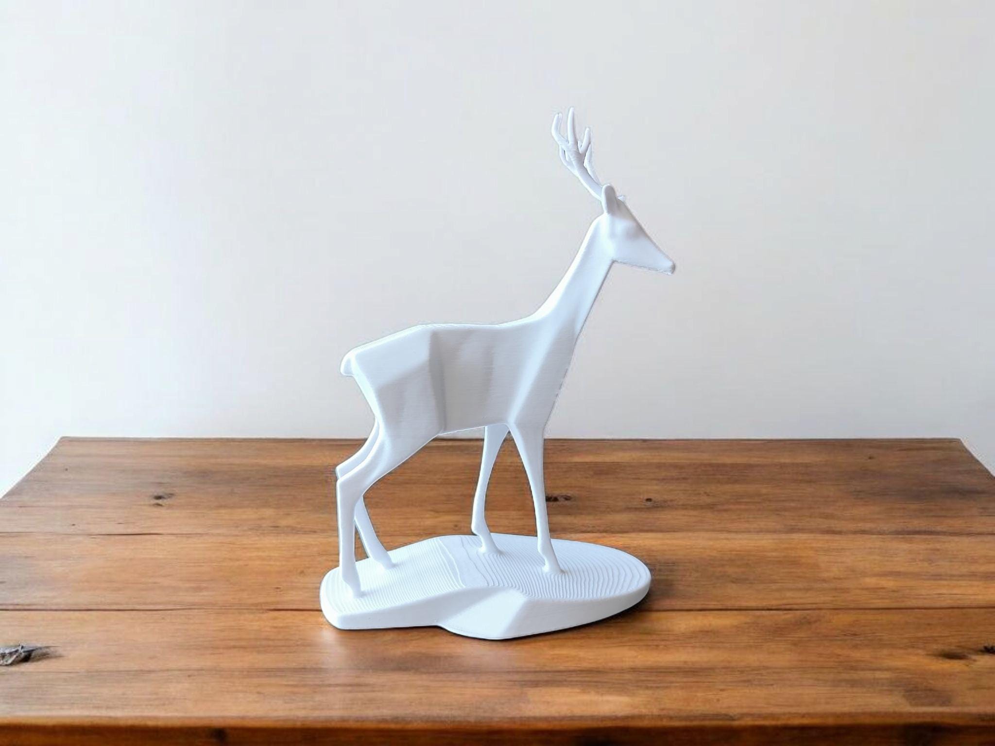 Minimalist Deer Sculpture