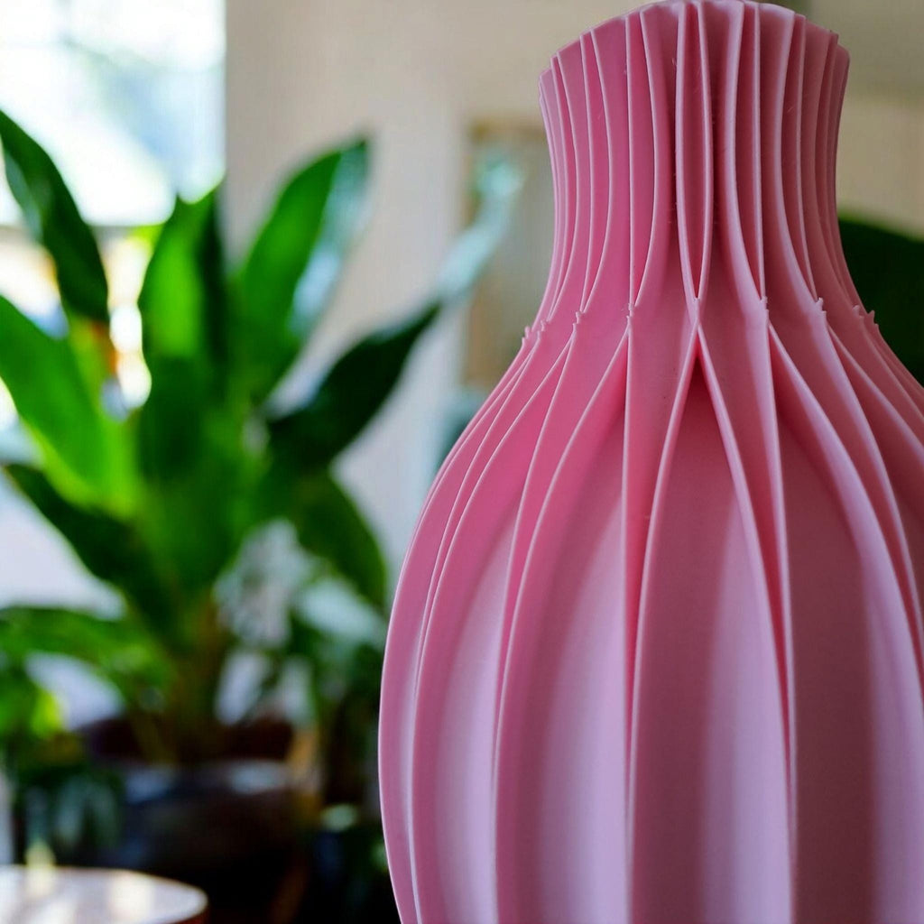 Sculptural Faceted Vase