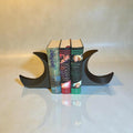 Crescent Moon Bookends