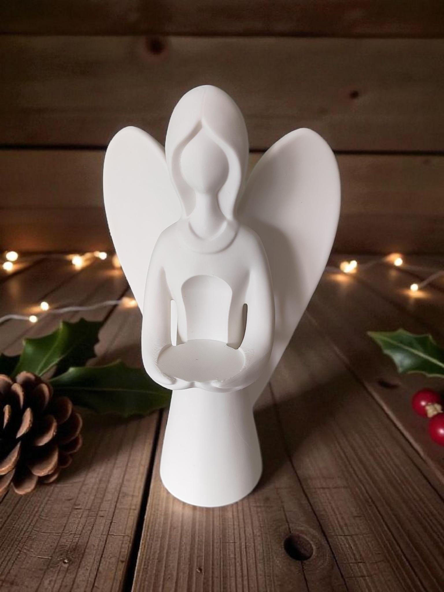 Minimalist Angel Tealight Holder