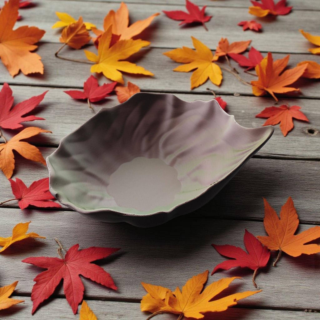 Leaf Shaped Decorative Bowl