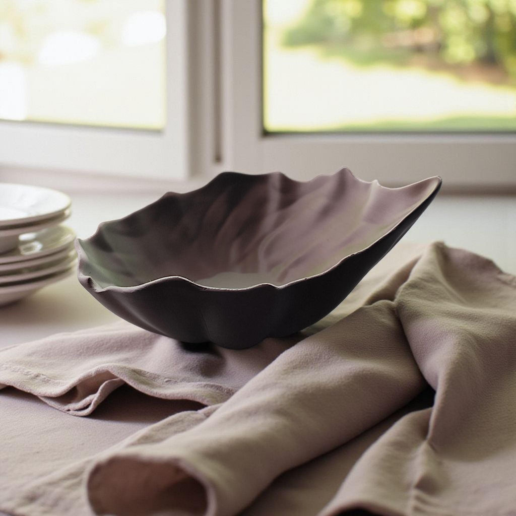 Leaf Shaped Decorative Bowl