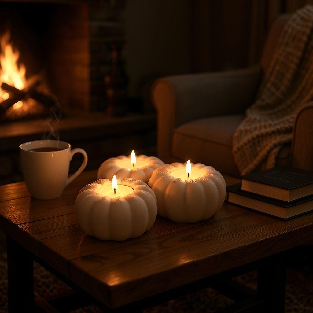Pumpkin Tealight Holder