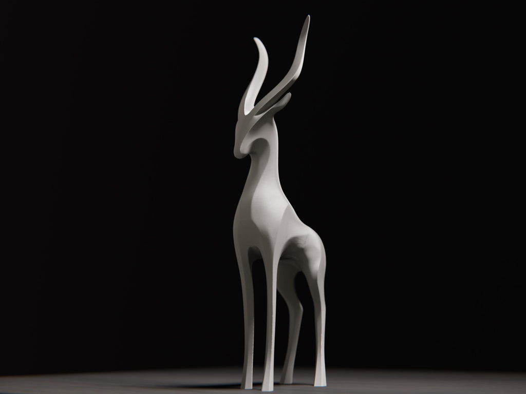 Minimalist Antelope Sculpture