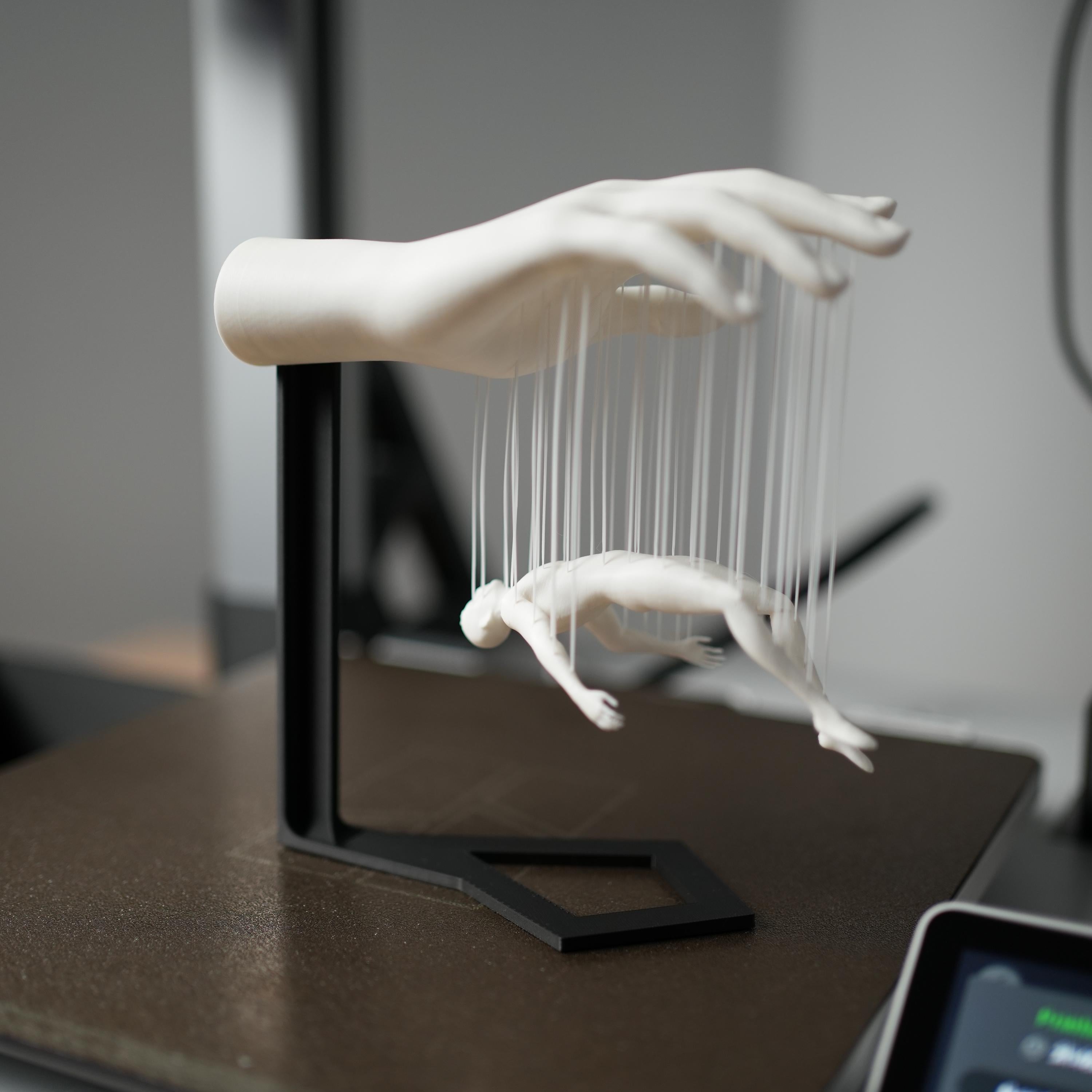 Overtaken String Art Sculpture