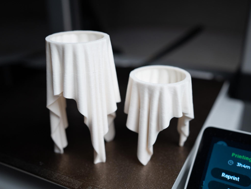 Floating Cloth LED Tealight Holder