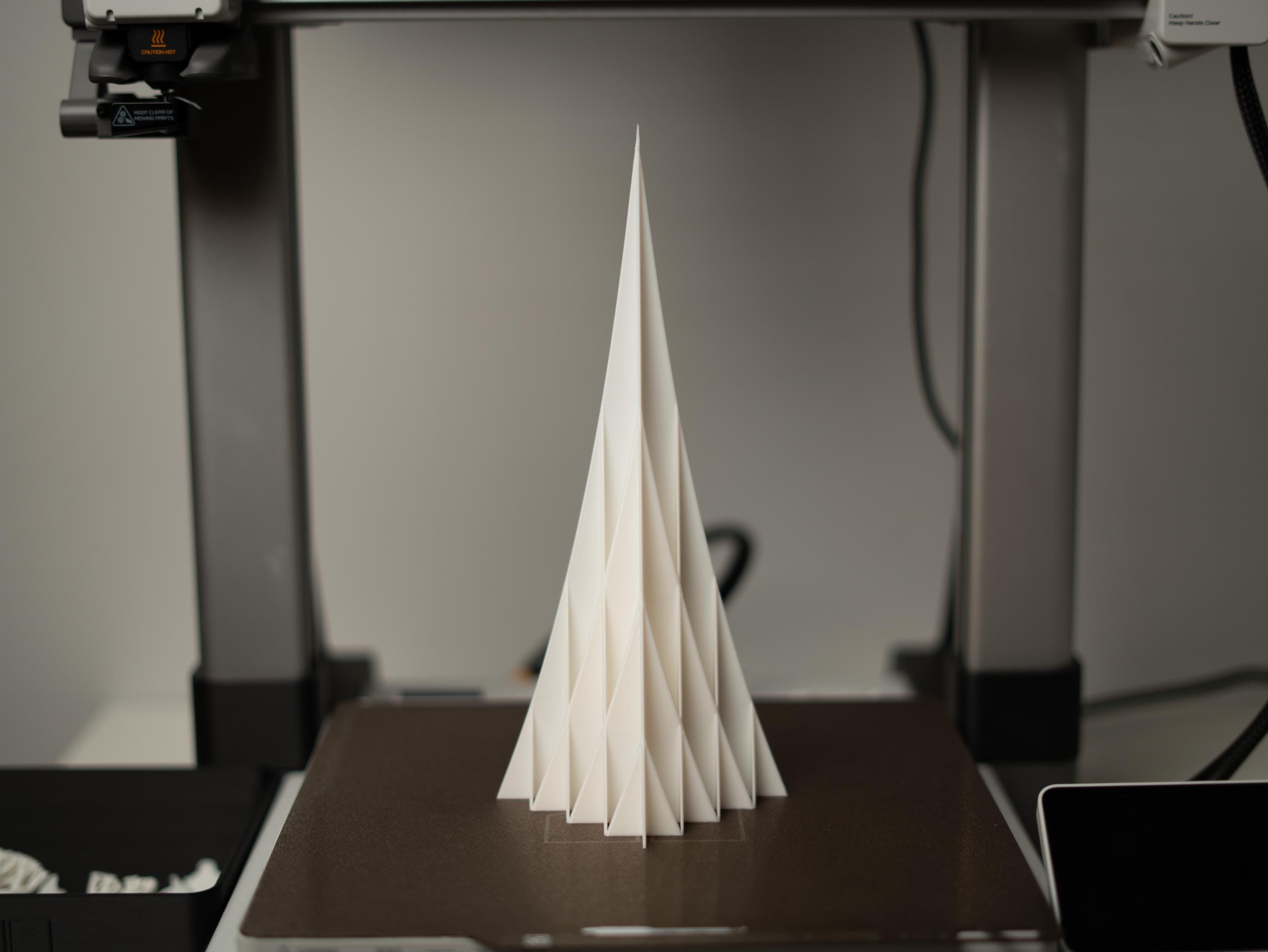 Geometric Christmas Tree Lantern
