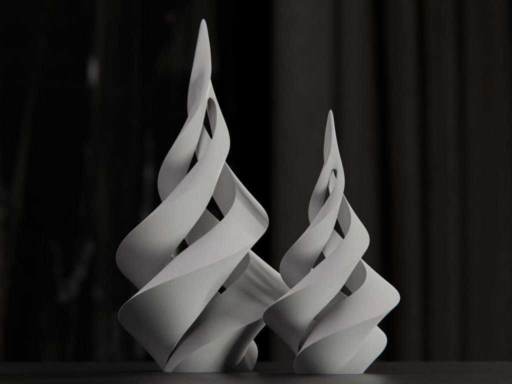 Spiral Christmas Tree Lantern