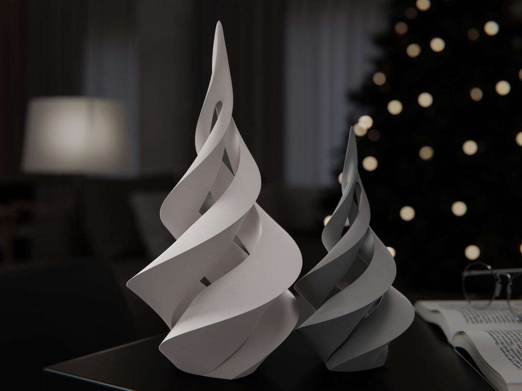 Spiral Christmas Tree Lantern