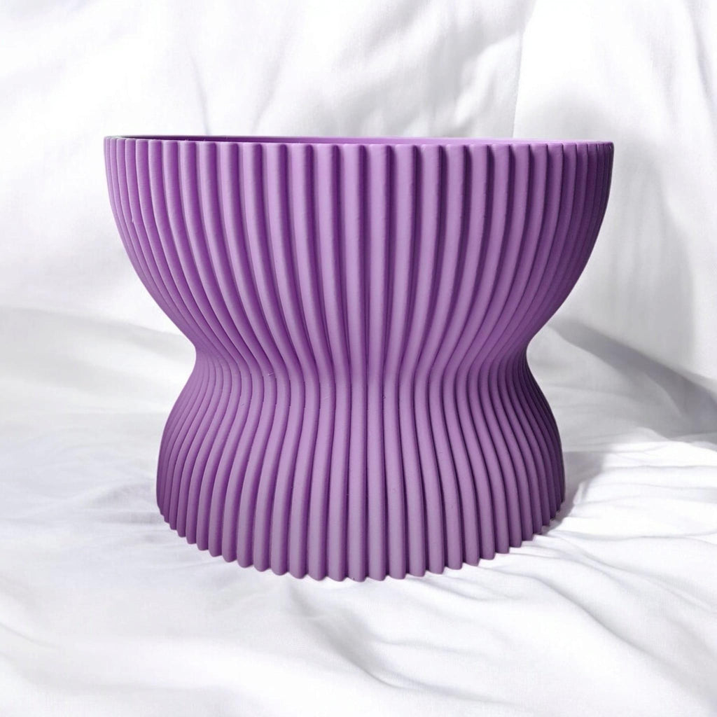 Ribbed Double Bowl